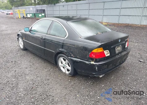 2000 BMW 328 Ci from USA, damaged, VIN WBABM5342YJN94828